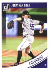 2018 Donruss #107 Jonathan Gray NM-MT Rockies