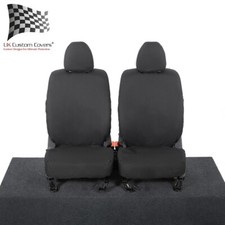 Mitsubishi L200 Barbarian Front Seat Covers Tailored (2015 Onwards) Black 205