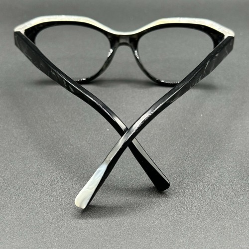 Alain Mikli A03098 001 Eyeglasses Frame Noir/Black Pearl Italy 50-17-145 Used - Picture 12 of 16