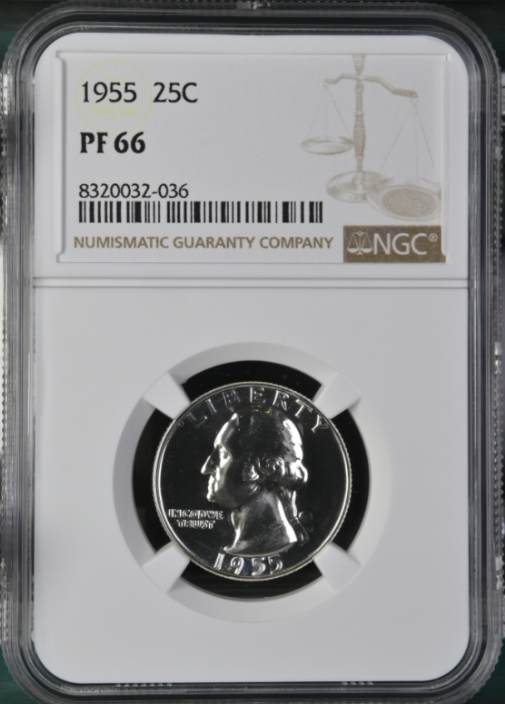 1955 Proof Washington 25¢ NGC PF 66 | eBay