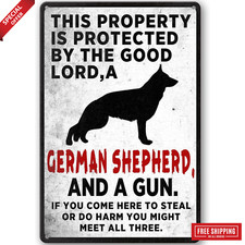 Beware Of Dog Sign Warning Signs For Fence German Shepherd Sign This