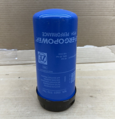 Genuine ZF ErgoPower Transmission Hydraulic Oil Filter Spin-On Blue 0501.333.764
