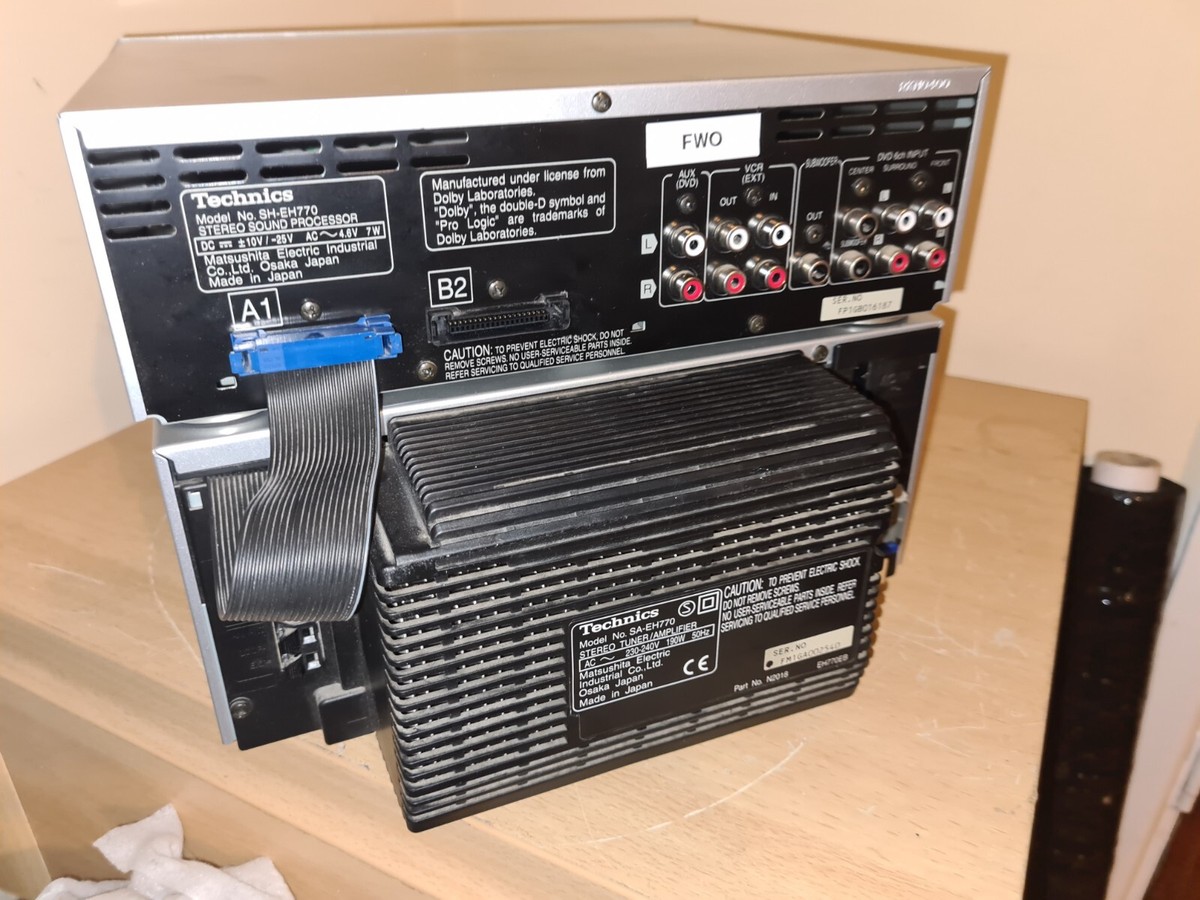 TECHNICS SA-EH770 Stereo Tuner Amplifier + SH-EH770 Sound