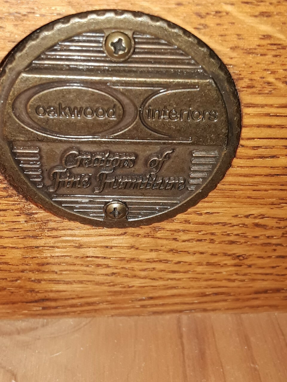 oakwood interiors collector's edition Queen sleigh bed frame with 2 side dresses eBay