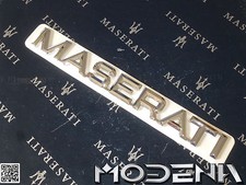 Maserati Écriture De Coffre Émblème Signe Biturbo 430 222 224V 418 Spider