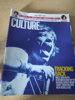 Sunday Times Culture 30th August 2020, Mick Jagger & Keith Richards - B205