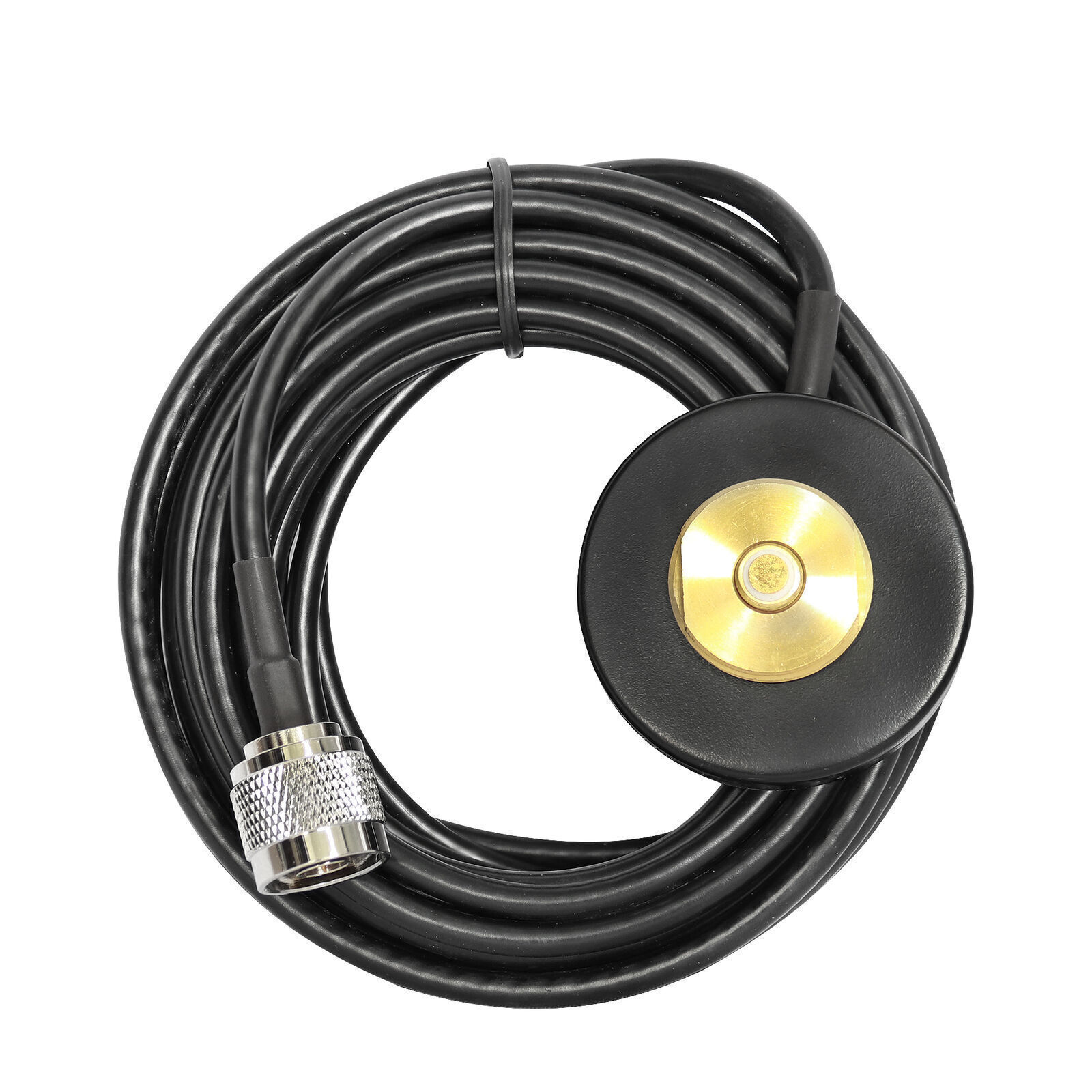 NMO Mount Magnetic base for Car Bus Mobile Radio Antenna W/ 5M Cable W/ N-J plug
