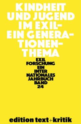 Kindheit Und Jugend Im Exil : Ein Generationenthema, Paperback by Krohn, Clau...