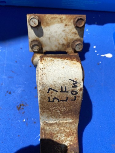 1957 1958 1959 DODGE CHRYSLER DESOTO PLYMOUTH FRONT LEFT LOWER DOOR HINGE - Picture 5 of 7