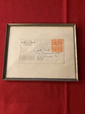 1938 1/2c Benjamin Franklin first day of issue May 19, 1938 block of four.