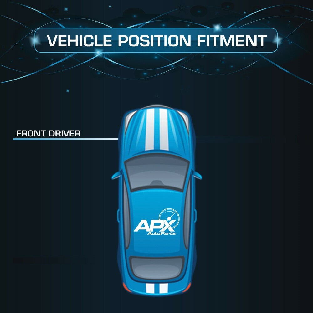 Suspension Strut and Coil Spring Assembly Sensen 9214-0293 for  