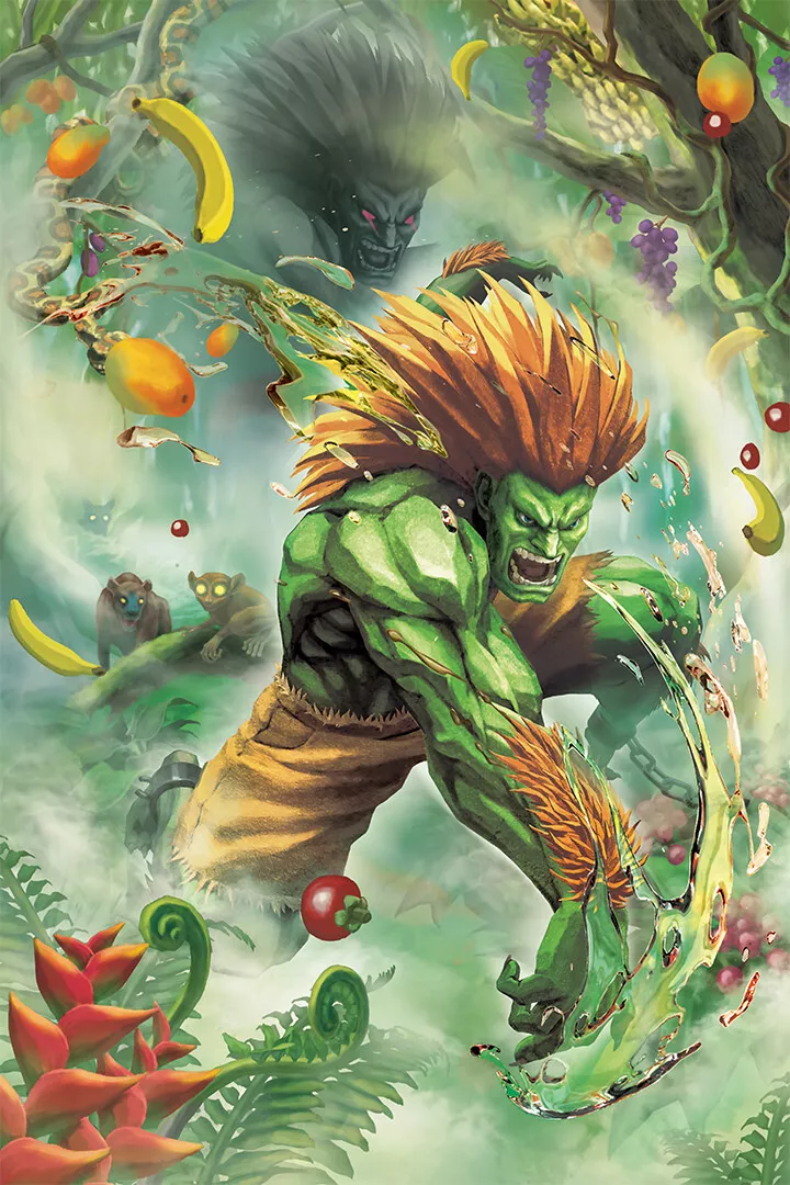 Blanka Street Fighter II Poster for Sale by winscometjump