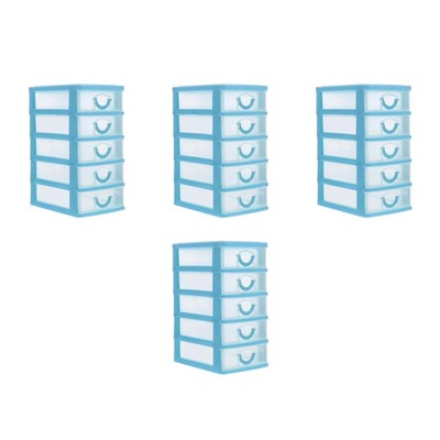  Set of 4 Unter Der Schreibtischschublade Rosa Schubladenorganisator Büro