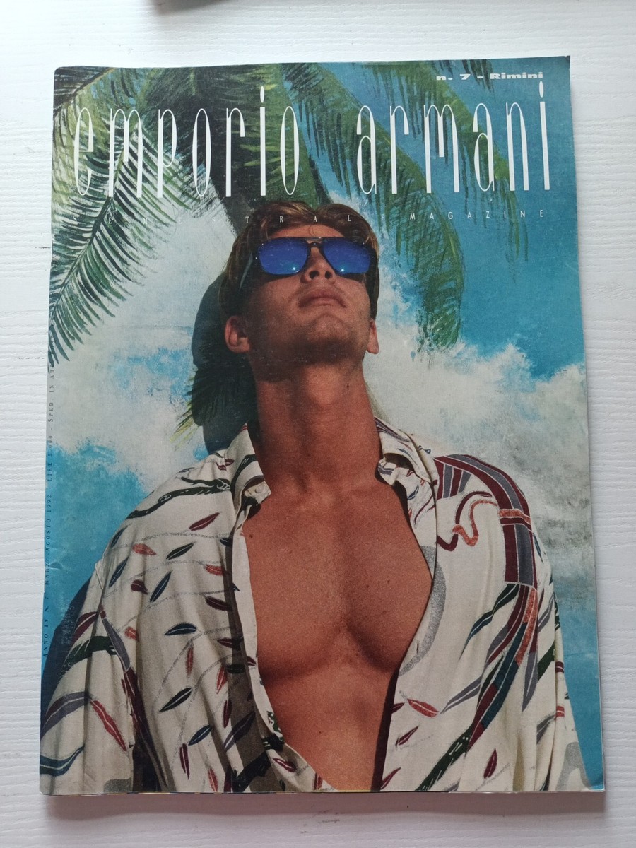 Moda EMPORIO ARMANI MAGAZINE n.7 1992 Rimini | eBay