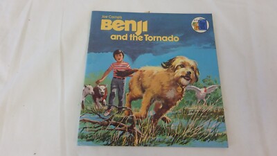 1981 Joe Camp's Benji And The Tornado By Golden Book 1981 VTG