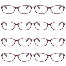 8 PK Womens Ladies Anti Blue Light Blocking Reading Glasses Readers for Computer