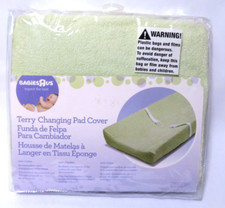 Babies R Us Terry Changing Pad Cover 100 Cotton Fits up to 16 in x 34 in green