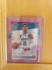 LAMELO BALL - 2020-21 Donruss Optic Rookie PINK HYPER PRIZM HOLO #153 RC! 