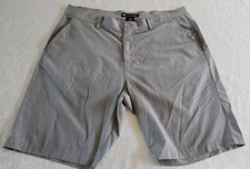 Travis Mathew Gray Golf Shorts Mens Size 38 Cotton Poly