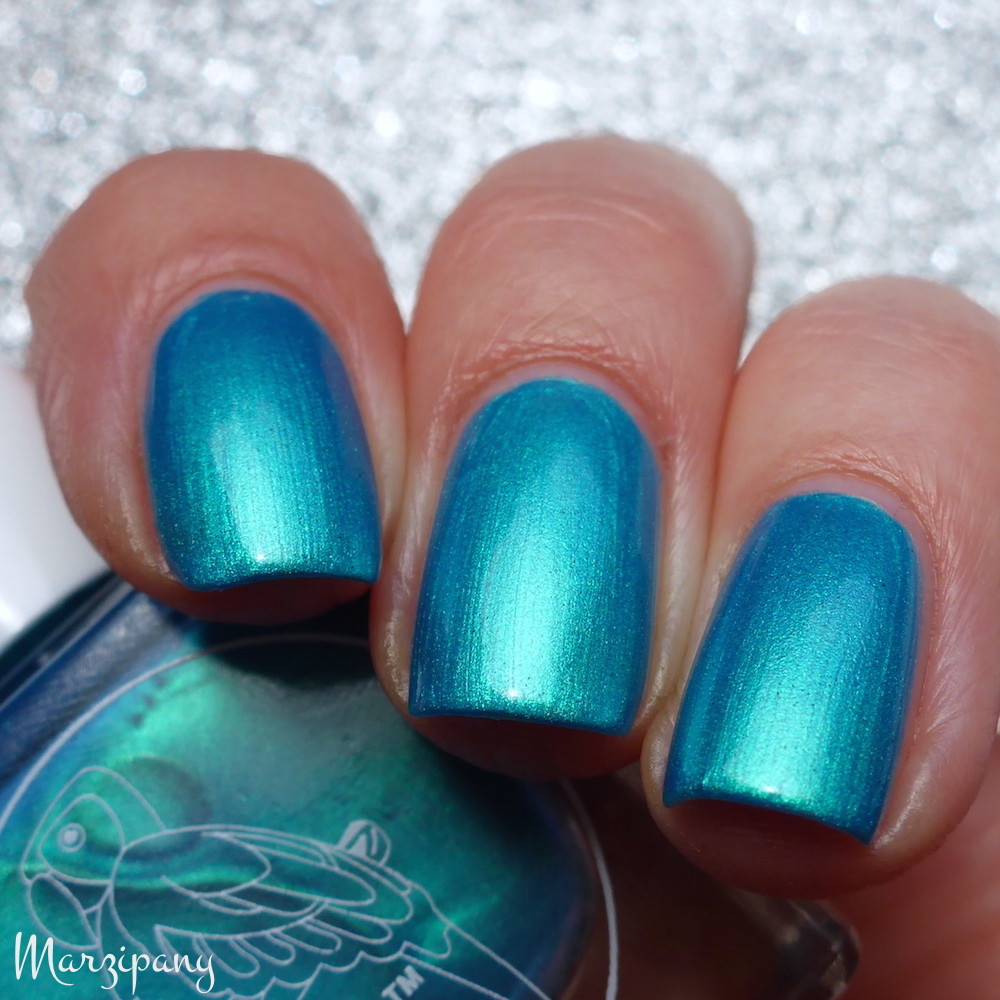 Parrot Polish Macaw Teal Shimmer Nail Polish eBay