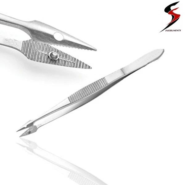 MEDENTRA HUNTER SPLINTER FORCEPS TWEEZERS STRAIGHT FISHING GROOMING CRAFT BEAUTY SURGICAL