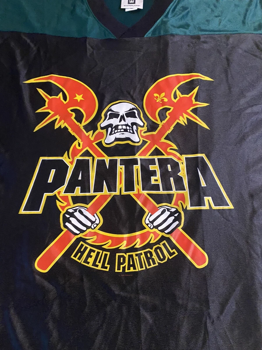 DeadStock Vintage Winterland 1998 Pantera Hell Patrol Jersey Size