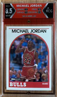 1989-90 NBA Hoops RCG 8.5 Michael Jordan #200 NM-MT Revolution