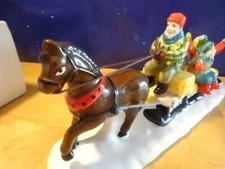 DEPT 56 SV “Hayride” 51179 1988 Sleigh Ride w/Box EUC
