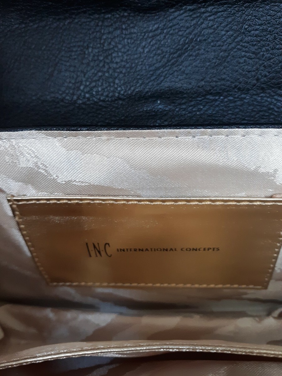 Sac à Dos Crossbody En Cuir INC International Concepts - Marron, Taille Large, Neuf Avec étiquettes
