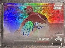 2022 Topps Stadium Club Joey Votto 3/10 Rainbow Foil Auto Autograph Ultra RARE
