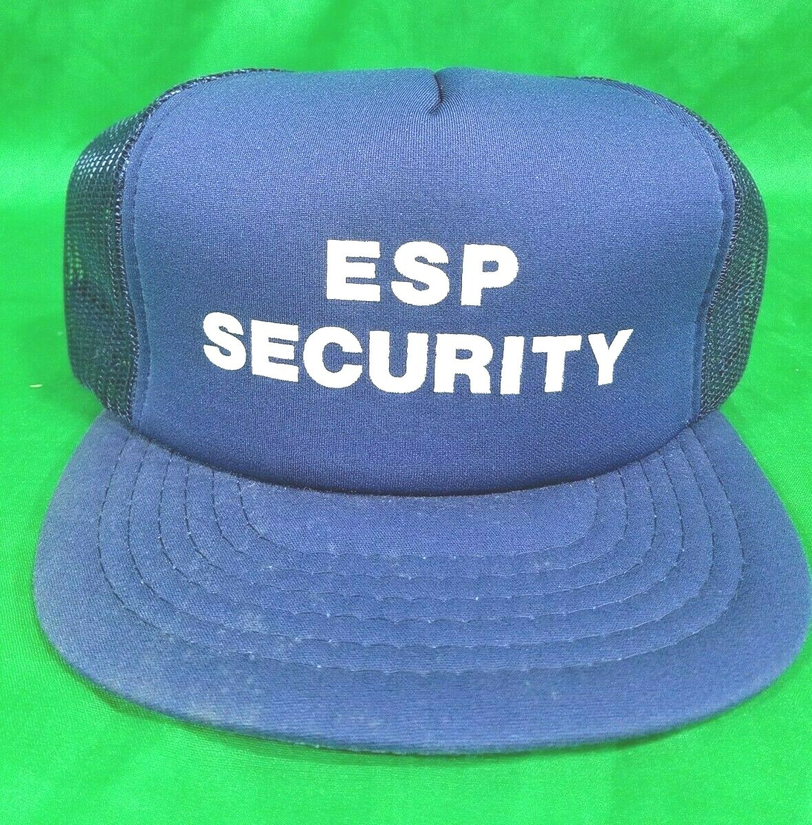 ESP Security Hat Snapback Trucker Mesh Cap - image 1