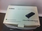 EDIMAX EK-PSK4, 4 Port PS/2 KVM Switch, with cables, New in a box