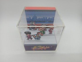 Mighty Final Fight NES Nintendo Video Game Shadow Box Diorama Cube
