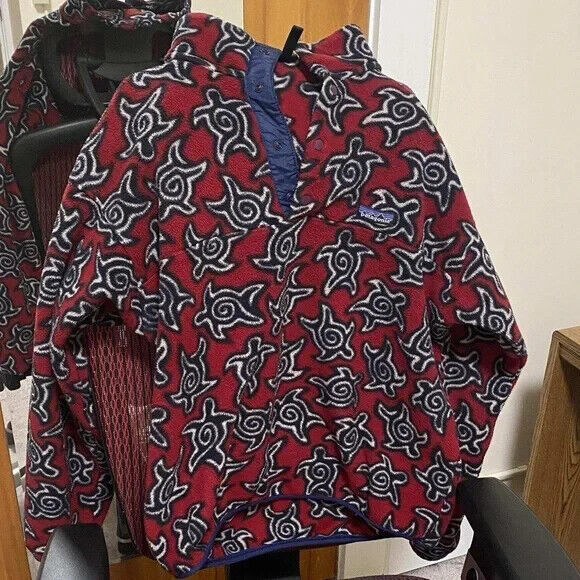 RARE Vintage 1990s Patagonia Zen Turtle Synchilla Fleece RARE Vintage 1990s Patagonia Zen Turtle Synchilla Fleece