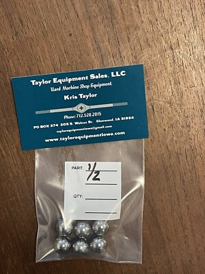 NEW Chuck Balls For Kwik Way Valve Grinder 1/2  Set Of 6 010-2101-27