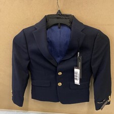Michael Kors Performance Childrens Boys Notched Collar Two Button Blazer NWT