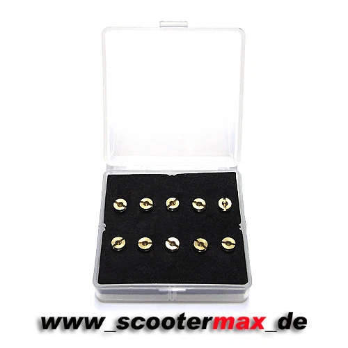 10x Hauptdüse Düsenset Hauptdüsenset Keihin CVK Vergaser Düse M5 Größe 138-160 - Bild 1 von 1