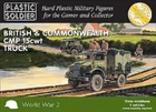 Plastic Soldier WW2V15027 - British CMP 15cwt Trucks x 5 Plastic Kit 15mm Scale