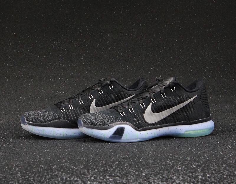 Nike Kobe X Elite Low PRM HTM Arrowhead Black Grey Silver Green