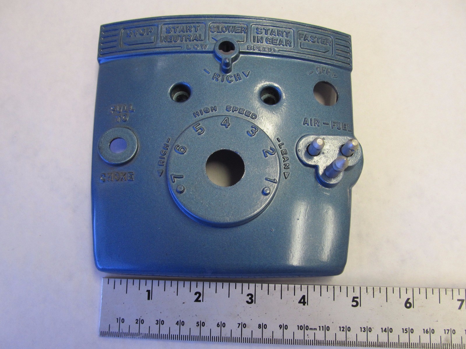 276939 202757 OMC Evinrude Johnson Outboard Motor Panel Front