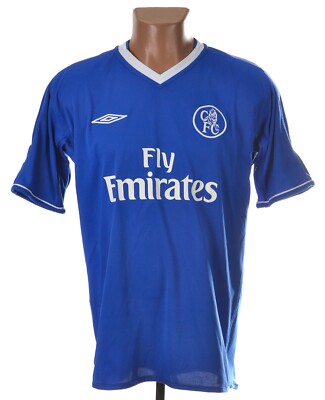 CHELSEA 2003/2005 HOME FOOTBALL SHIRT UMBRO SIZE S ADULT | eBay