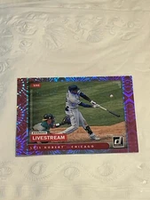 2021 Donruss Baseball Livestream Luis Robert Pink Fireworks #LS2 White Sox PWE