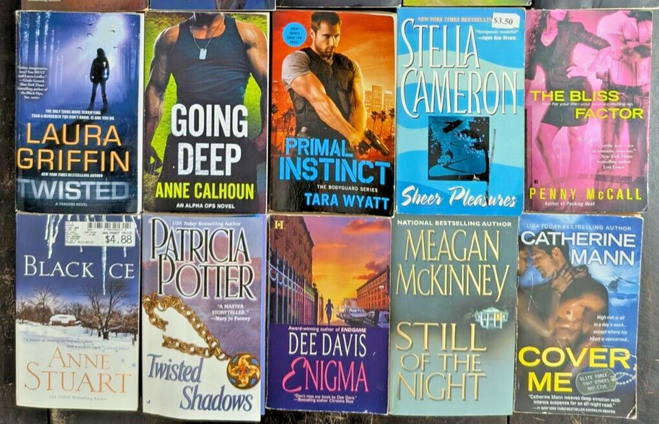 Huge 40 Lot Romantic Suspense Mystery Romance Paperback Books Free Huge 40 lot romantic suspense mystery romance paperback books free