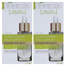 BIELENDA SKIN CLIINIC PROFESIONAL Super Power Mezo Correcting Serum 2 x 1 fl oz 