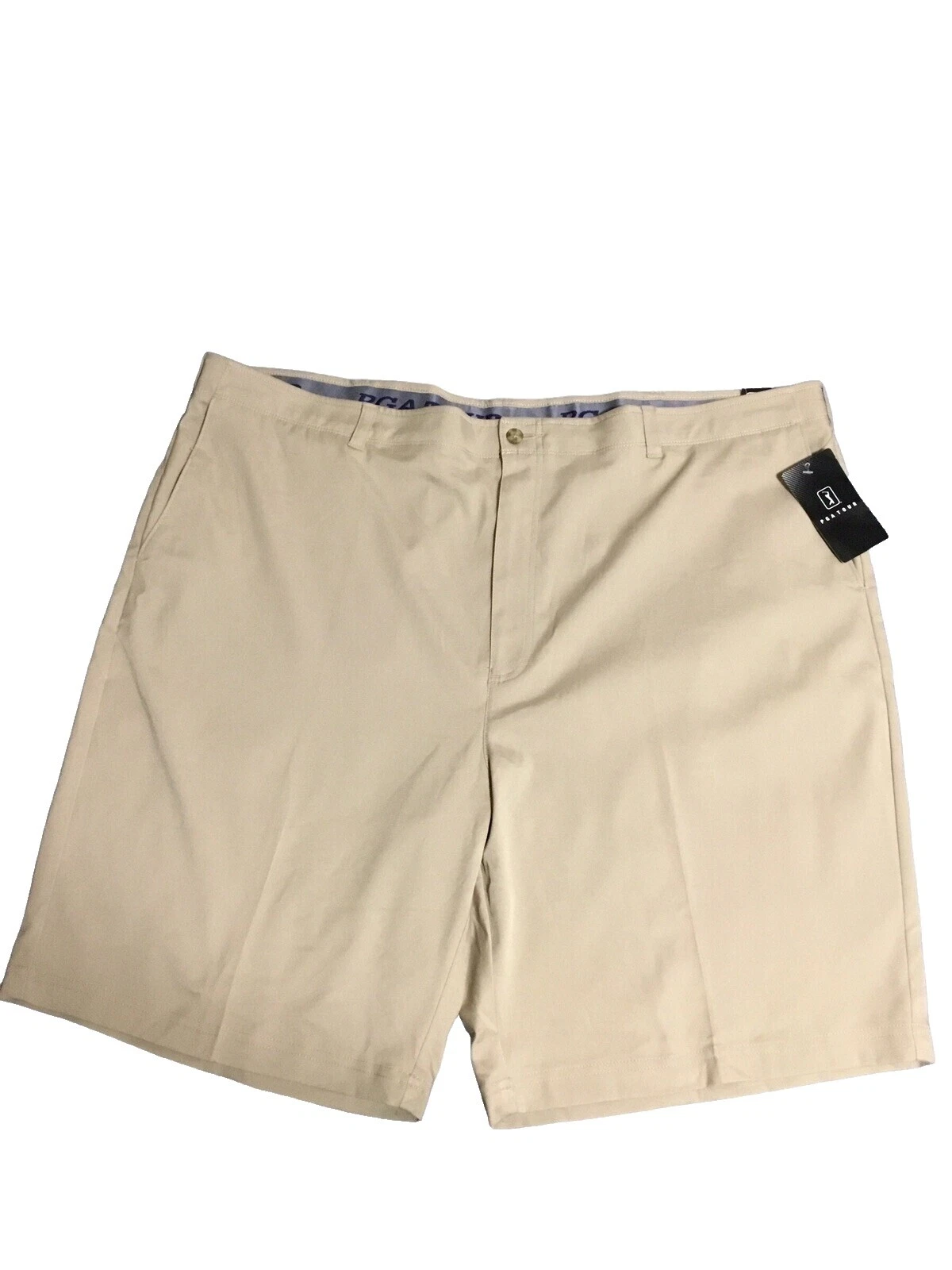 Pantalones cortos lisos PGA para hombre