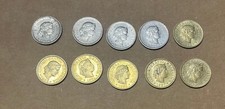Lote Suiza 10 x 5 Rappen 1962-64-70-77-81-82-84-86-87-89