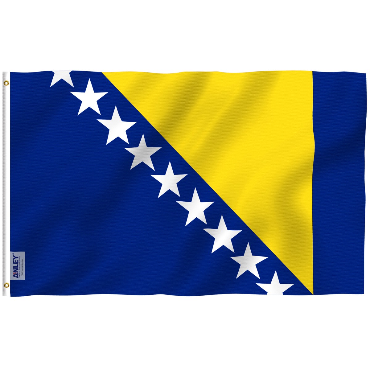 Anley Fly Breeze 3x5 Ft Bosnia and Herzegovina flag - Bosnia