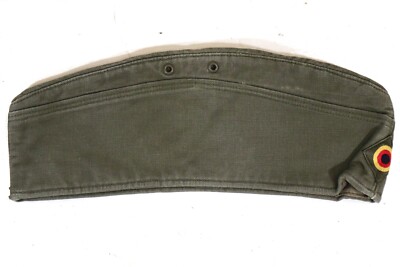 XXLarge (62) West German Army Green Overseas Cap Bundeswehr Hat Germany Moleskin
