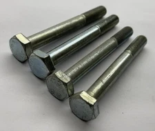 M10-1.50 x 90 Class 10.9 Hex Cap Screws Bolts Zinc Plated Qty.4 (23D126)