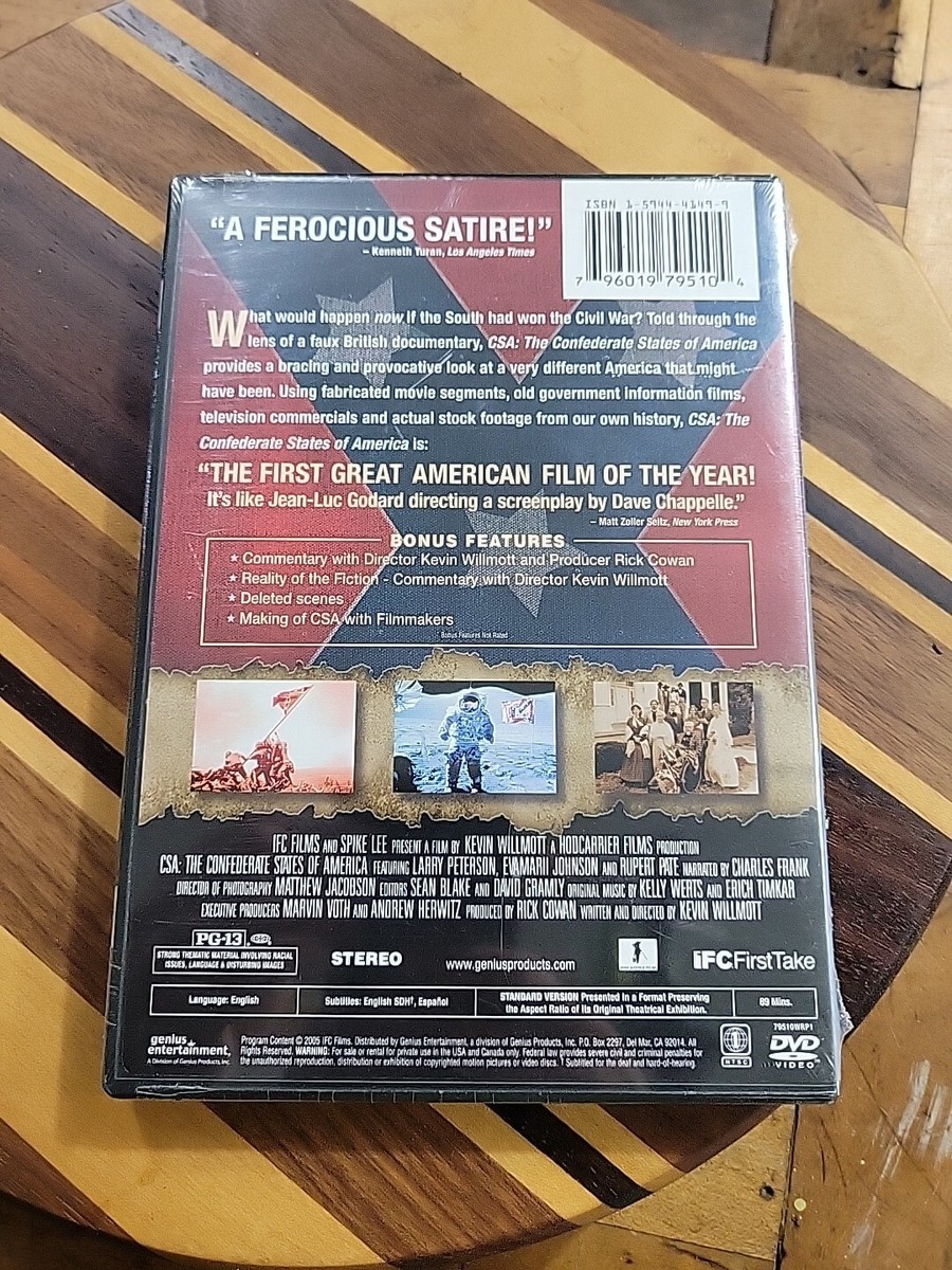 CSA: The Confederate States of America (DVD, 2006) for sale